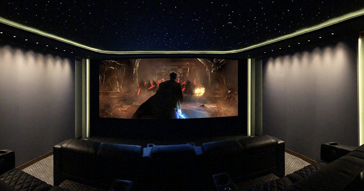 Jbl Showroom Theater - Acousticsmart Home Theater Interiors