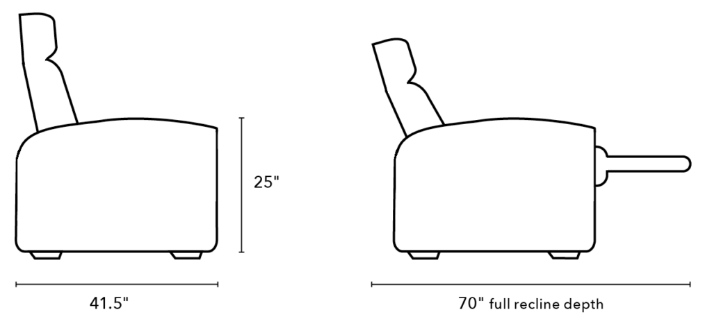 Metropolitan home theater chair