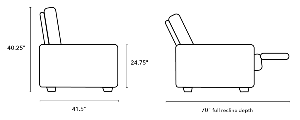 Rialto home theater chair